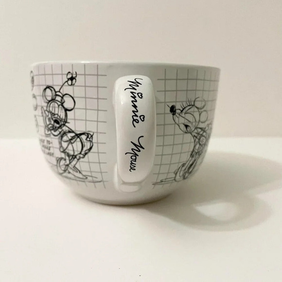 Disney Sketchbook Minnie Mouse Sketch Soup Mug - Picture 6 of 12